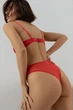 Комплект білизни з високою посадкою Perfect Female Червоний XS/85B (173LS-27HE-r) - зображення 4