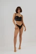 Корсет из сатина с чашкой Perfect Female Черный 75A (183CO-32-bl) - изображение 5