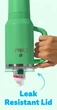Термокружка с ручкой Cirkul All-Day StrawSip из нержавеющей стали Зеленая 1183 мл - изображение 7