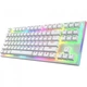 Клавіатура Hator Gravity TKL Orange USB White (HTK551UA) (235910) - зображення 4