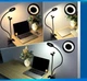 Держатель для телефона с LED подсветкой на прищепке для стрима и прямых трансляций в форме кольца 3 режима света - изображение 8