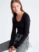 Топ женский Calvin Klein 1127440-541 L Черный (21543866200) - изображение 4