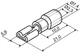 Авто-клема FDD2-250 6,35x0,5/0,8 (мама) АСКО - зображення 5