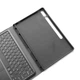 Чехол-клавиатура Smart Cover + Мышка для Samsung Galaxy Tab S9 FE Plus 12.4" Ukr+Ru+En Black - изображение 3