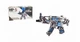 Автомат дитячий іграшковий MP5 на акумуляторі 7.4 V з магазином стріляє орбізами автоматичний принцип роботи Синій з чорним - зображення 2