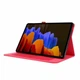 Чехол Cloth Pattern Case для Samsung Galaxy Tab S7 / S8 11.0 (Wake / Sleep) Red - изображение 2