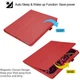 Чехол-книжка Litchi Leather Case для Apple iPad Pro 11 2018 / 2020 (Wake / Sleep) Red - изображение 4