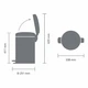 Бак для мусора Brabantia Pedal Bin 12 л New Icon (111969) - изображение 6