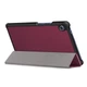 Чохол Smart Cover для Huawei MatePad T8 8.0 Wine Red - зображення 8