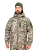 Тактична куртка WinTac Soft Shell Viking MM14 Світлий 5XL піскель - зображення 4