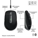 Мышь беспроводная Logitech MX Anywhere 3S for Mac Space Grey (910-006947) - изображение 6