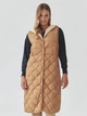 Bezrękawnik damski Tatuum Westa T2418.032 S Camel (5900142361005) - obraz 1