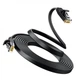 Сетевой кабель UGREEN Cat 6 U/UTP Lan Flat Cable 3m, Black - изображение 4