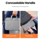Сумка для ноутбука UGREEN LP437 Laptop Bag 13``-13.9``, Gray - изображение 7