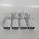 Система видеонаблюдения с видеорегистратором на 4 WiFi камеры Kit5G, комплект уличных камер наблюдения с ночным видением, 4 камеры видеонаблюдения беспроводные внешние, набор IP камер для дома, дачи, склада, C-48 - изображение 8