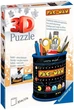 3D пазл Ravensburger Склянка для канцелярії PacMan - 54 елементи - зображення 1