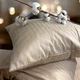 Комплект постельного белья евро MakSon Elegant Beige, страйп-сатин, 100% хлопок (018-1200220С) - изображение 2