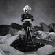Коллекционная аниме-фигурка Sega NieR:Automata - YoRHa 2B, 13 см - изображение 1