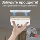 Нічник з датчиком руху акумуляторний Світлодіодний світильник 4200mAh білий - зображення 2