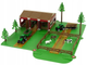 Farma z akcesoriami Leantoys Barn Animal Homestead Farm Dwa traktory (5904204758109) - obraz 3