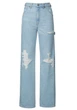 Джинси Buffalo David Bitton Super High Rise Distressed Loose Straight Color: Indigo (BL15898) W28 - зображення 8