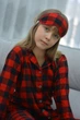 Теплая детская пижама (рубашка + штаны) Микрофлис Family look SNS 116-122 красная клетка 2510519 - изображение 5