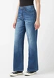 Джинси Buffalo David Bitton High Rise Wide Leg Addie Jeans Color: Antique Sanded Blue (BL15817) W30 - зображення 3