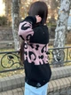 Об'ємний жіночий светр-туніка чорного кольору 30086 One Size - зображення 4