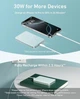 Магнитный повербанк Anker Ultra-Slim 10,000mA MagGo Qi2 15W с ультрабыстрой зарядкой MagSafe - Green - изображение 6