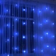 Светодиодная гирлянда штора-занавес Дождь 3x3 м 240 LED синий - изображение 1
