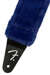 Ремінь гітарний FENDER STRAP 2" POODLE PLUSH STRAP BLUE (236940) - изображение 2