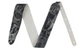 Ремінь гітарний FENDER STRAP TIE DYE LEATHER BLACK (233402) - изображение 1