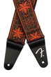 Ремінь гітарний FENDER STRAP 2" PASADENA WOVEN ORANGE WALLFLOWER (236931) - изображение 2