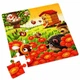 Пазлі 3в1 Puzzlika "Улюблені тварини" / Puzzles 3 in 1 "Favorite animals" 50шт. (12985) Великий набір - зображення 4