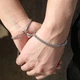 Браслети металеві для двох із магнітним серцем - зображення 5