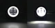 Светодиодная противотуманная балка дополнительная фара Led ближний свет круглая с ангельским глазом (01990) - изображение 5