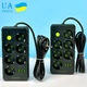 Мережевий подовжувач (фільтр) UA Power F17U на 6 розеток + 3USB 6m - зображення 1