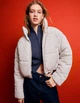 Куртка H&M Ж1113435 (10833226) колір бежевий L - зображення 1