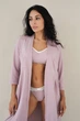 Халат для беременных и кормящих мам Мамин Дім Soft&Lace XS Аметист (2550000588384) - изображение 9