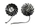 Вентилятор PowerLogic для видеокарты MSI Ventus 87 мм (ориг) PLD09210S12HH (PLD09210B12HH T129215SU) комплект 2 шт (№332) - изображение 2