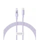 Кабель Baseus Gem Fast-Charging Data Cable USB-C to iP 20W 2m Nebula Purple (P10373001511-01) - зображення 1