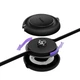 Кабель Baseus Free2Draw Retractable Crystal Fast Charging Data Cable USB to M+L+C 3.5A 1.1m Cluster Black (P10368700111-02) - зображення 4