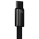 Кабель Baseus Tungsten Gold Fast Charging Data Cable USB to Type-C 100W 2m Black (CAWJ000101) - изображение 6