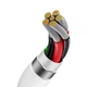 Кабель Baseus Superior Series Fast Charging Data Cable USB to Type-C 100W 1m Moon White (P10320102214-01) - изображение 7