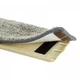 Сменная запаска для швабры лентяйки Easy Mop из микрофибры 32*12 см Серая (kt-0120) - изображение 5