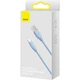 Кабель Baseus Jelly Liquid Silica Gel Fast Charging Cable USB to Lightning 2.4A 2m CAGD000103 Blue - изображение 5