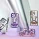Чохол силіконовий "Ведмедик" VVave Shining Bear Case для Apple iPhone 13 Pro purple - зображення 5