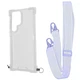 Чохол з ремінцем WAVE Clear Case with Strap для Samsung Galaxy S23 Ultra light purple - зображення 1
