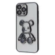 Чохол силіконовий "Ведмедик" VVave Shining Bear Case для Apple iPhone 13 Pro black - зображення 1