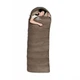 Туристичний спальний мішок Naturehike U350 Brown + Beige в чохлі з капюшоном - зображення 3